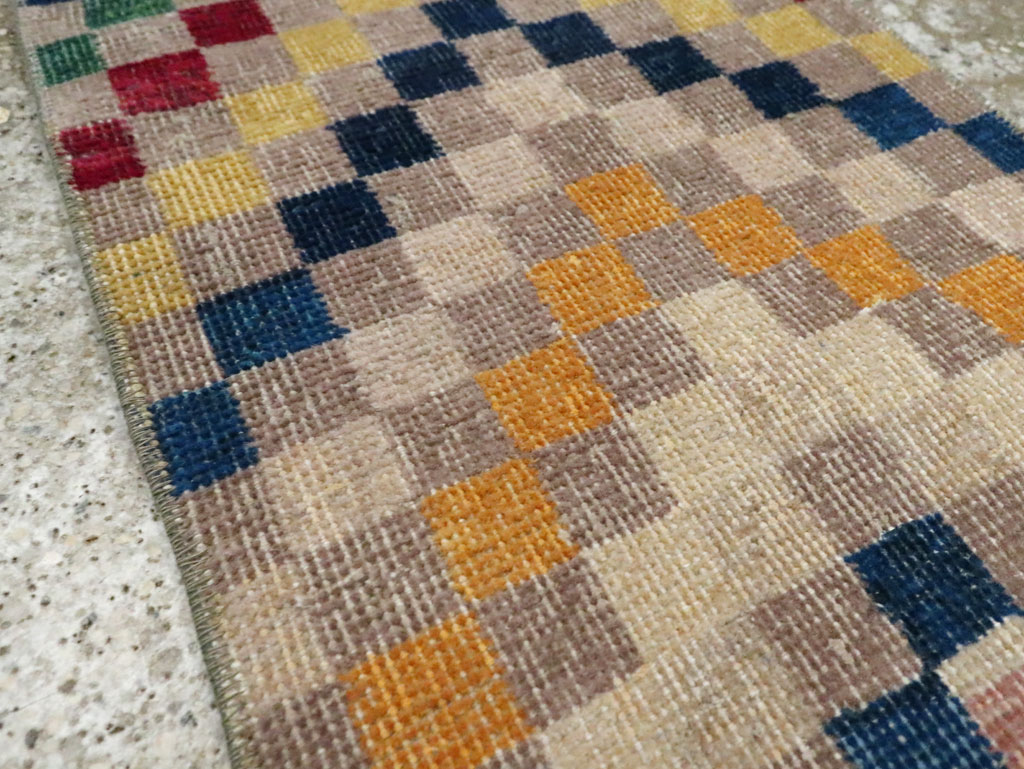 Vintage Anatolian Deco Style Runner, No.27982 - Galerie Shabab