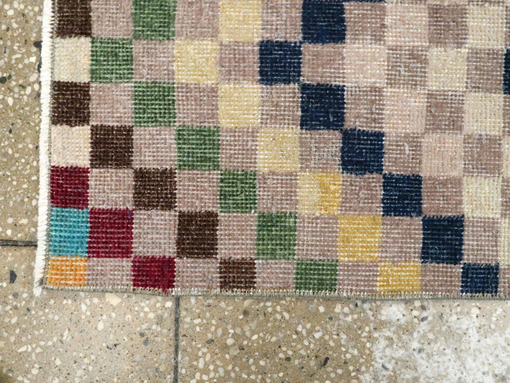 Vintage Anatolian Deco Style Runner, No.27982 - Galerie Shabab