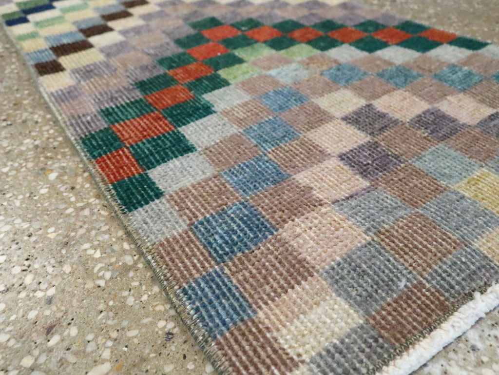 Vintage Anatolian Deco Style Runner, No.27982 - Galerie Shabab