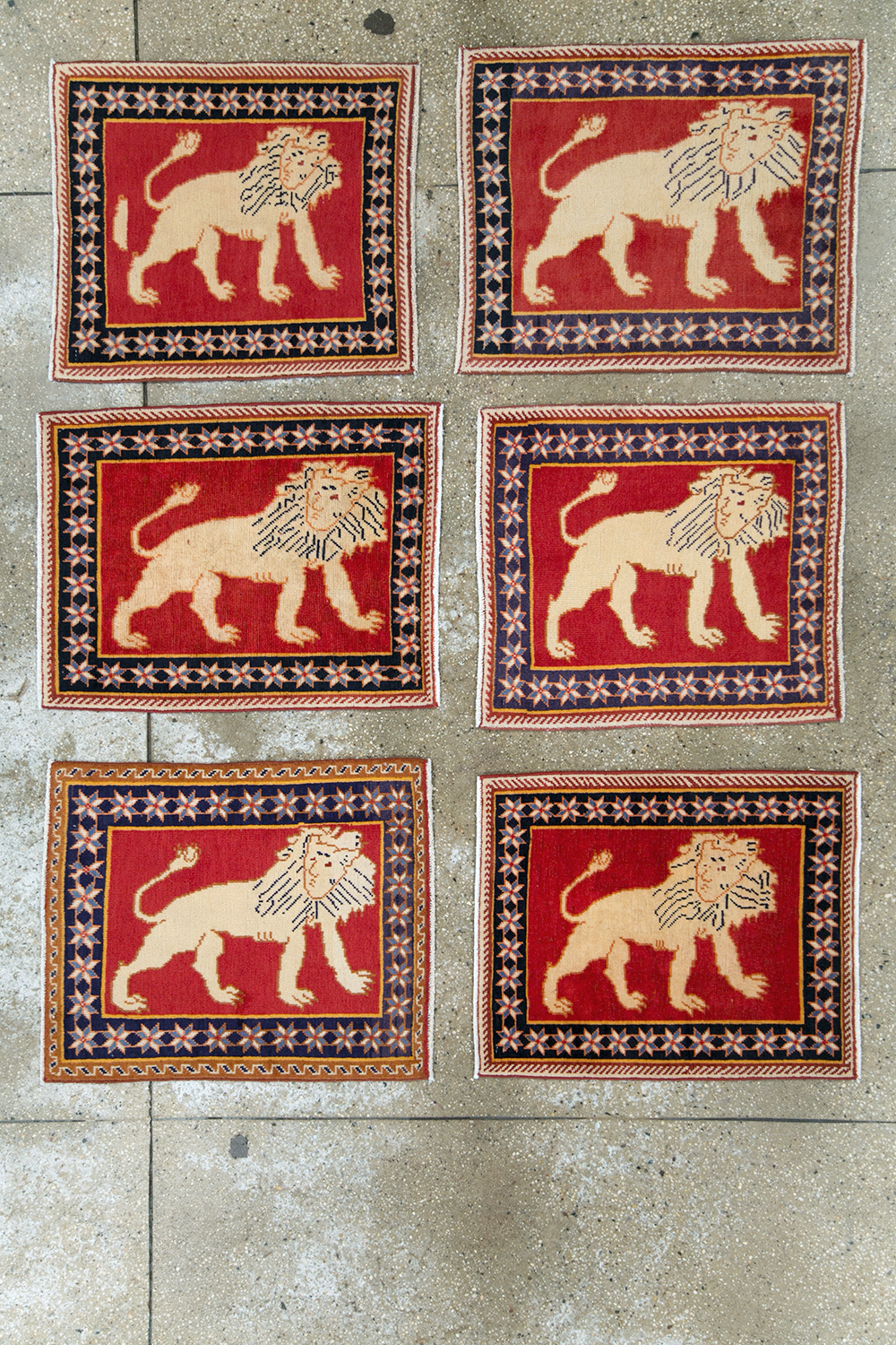 Vintage Persian Tabriz Pictorial Rug (Pair: 3 of 6), No.27990 - Galerie Shabab