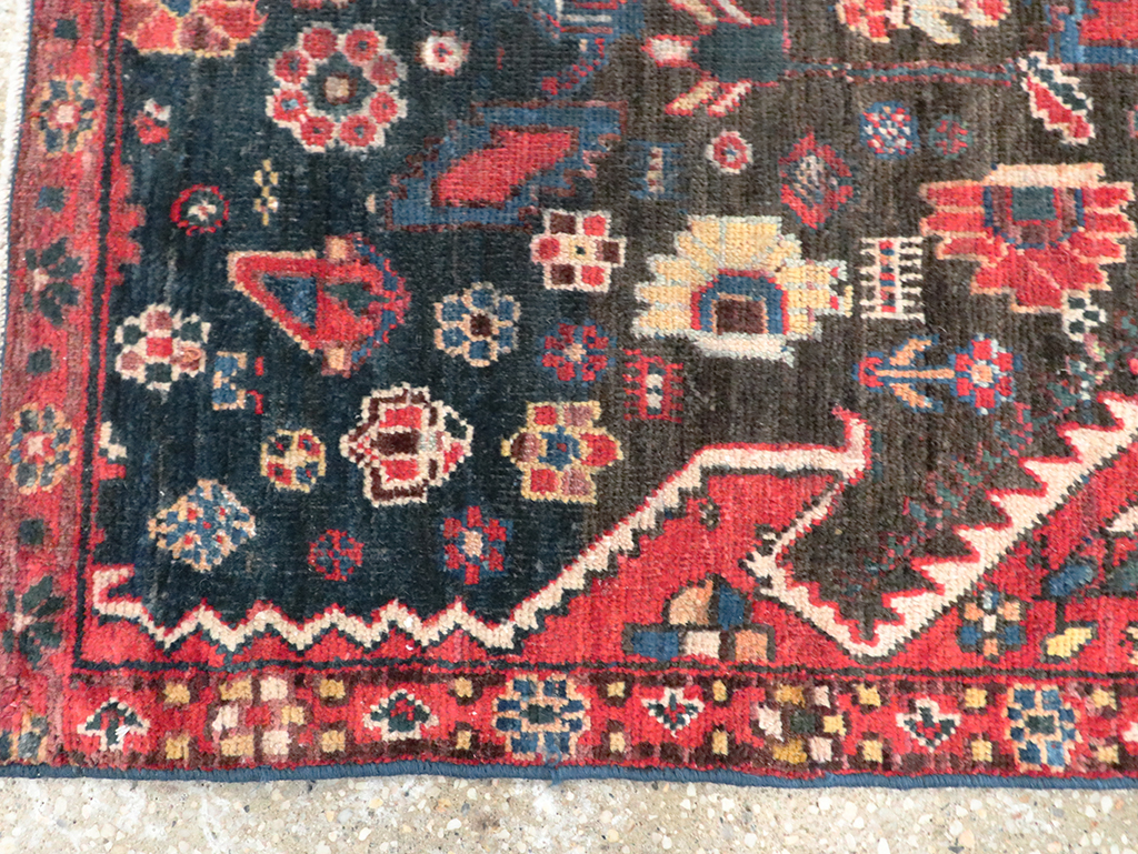 Vintage Persian Afshar Wagireh Rug, No.27997 - Galerie Shabab
