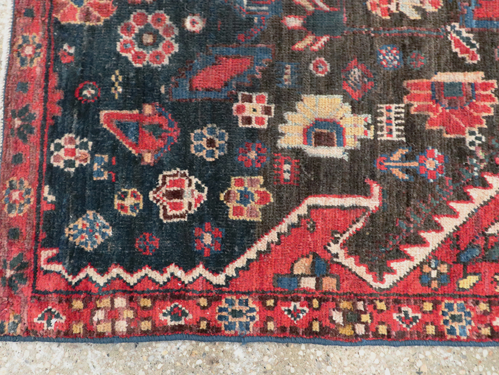 Vintage Persian Afshar Wagireh Rug, No.27997 - Galerie Shabab