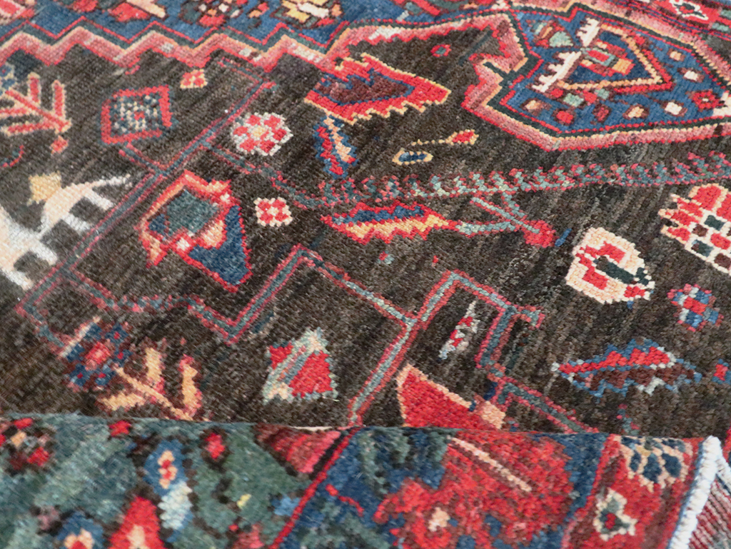 Vintage Persian Afshar Wagireh Rug, No.27997 - Galerie Shabab
