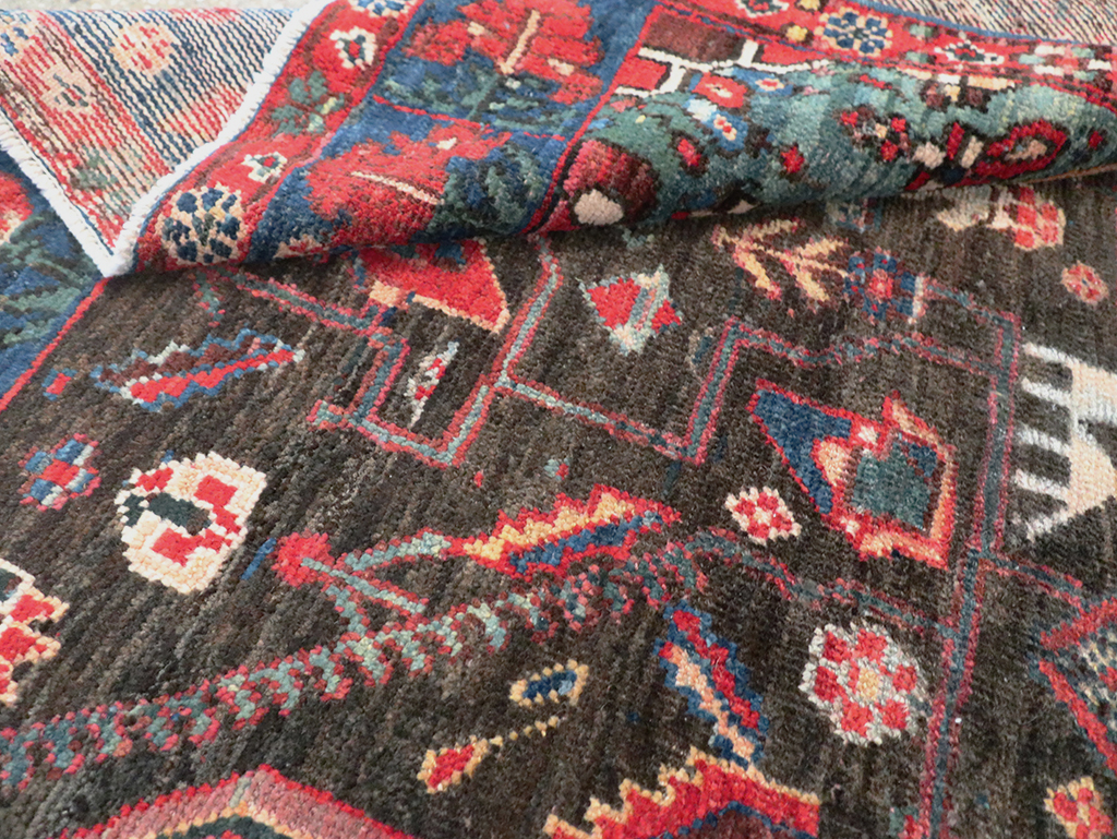 Vintage Persian Afshar Wagireh Rug, No.27997 - Galerie Shabab