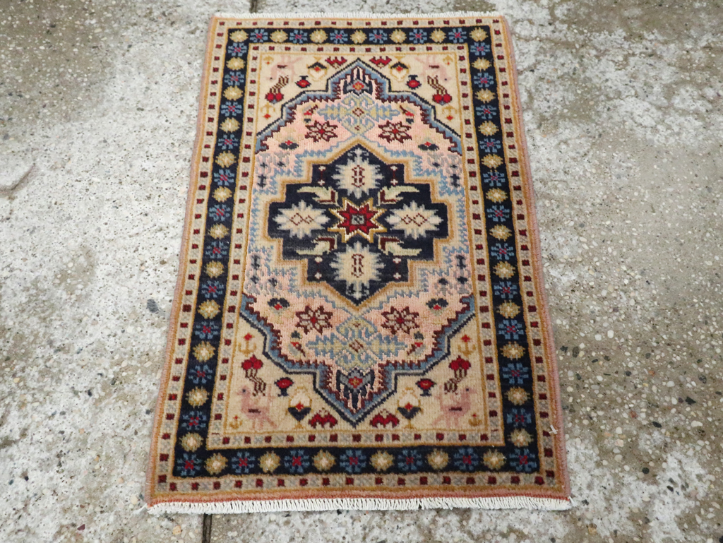 Vintage Persian Ardabil Rug (Pair: 1 of 2), No.27998 - Galerie Shabab