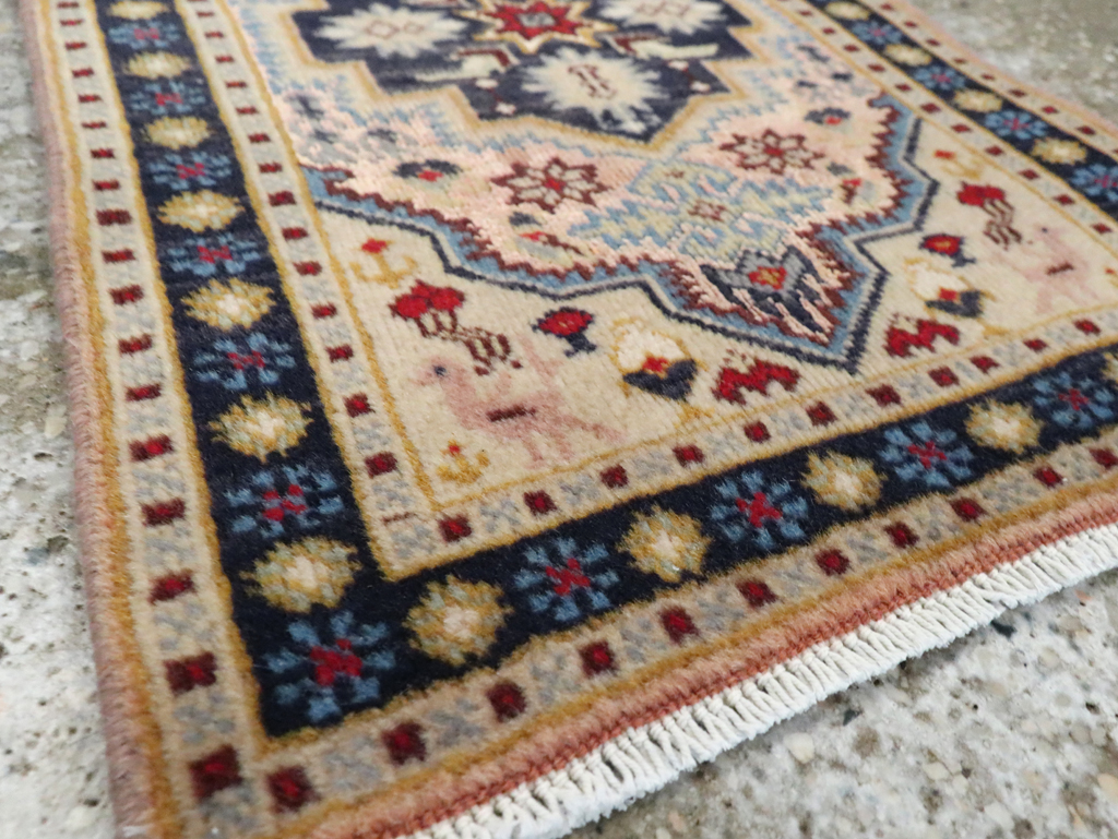 Vintage Persian Ardabil Rug (Pair: 1 of 2), No.27998 - Galerie Shabab