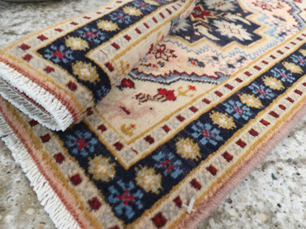 Vintage Persian Ardabil Rug (Pair: 1 of 2), No.27998 - Galerie Shabab