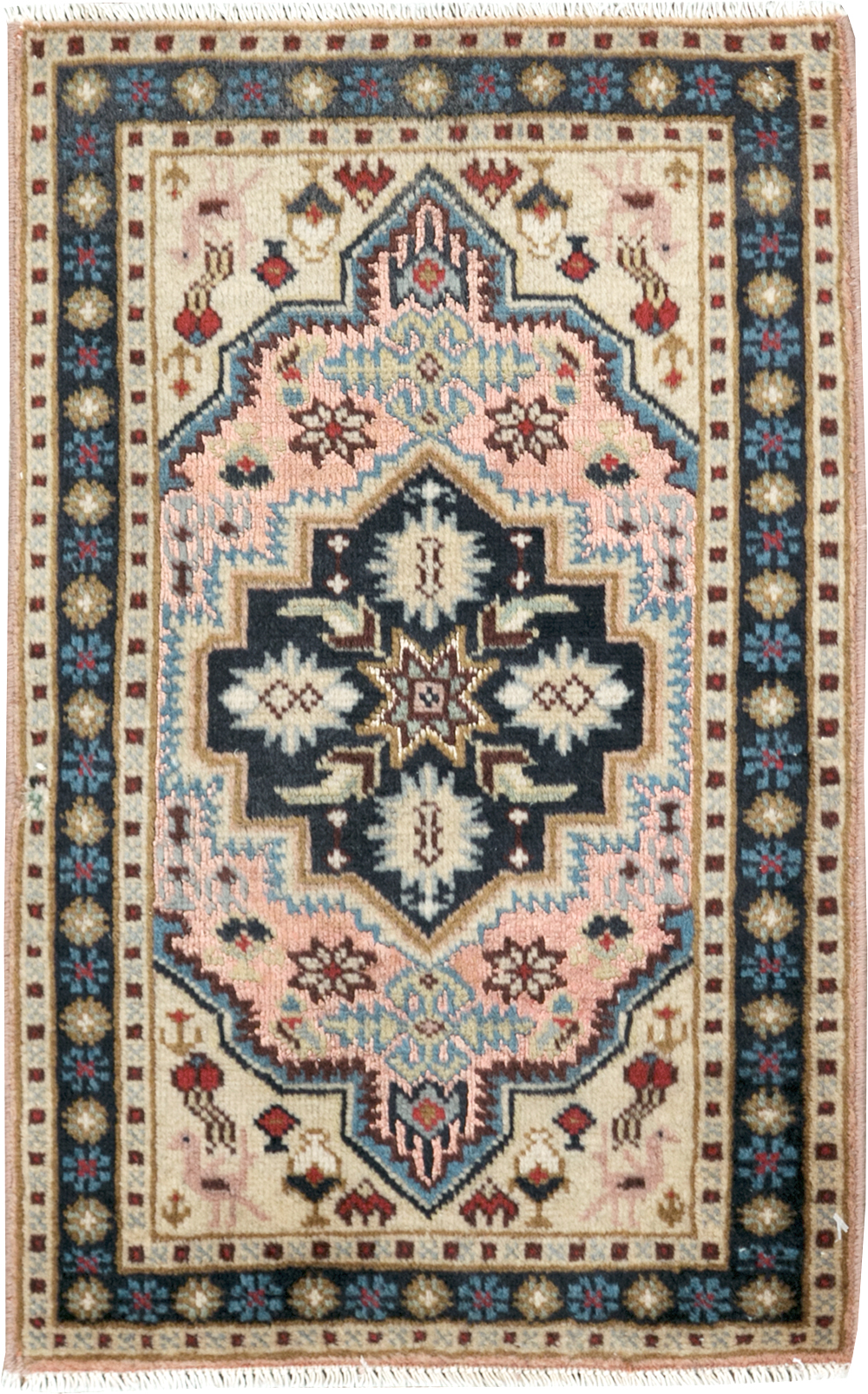 Vintage Persian Ardabil Rug (Pair: 2 of 2), No.27999 - Galerie Shabab