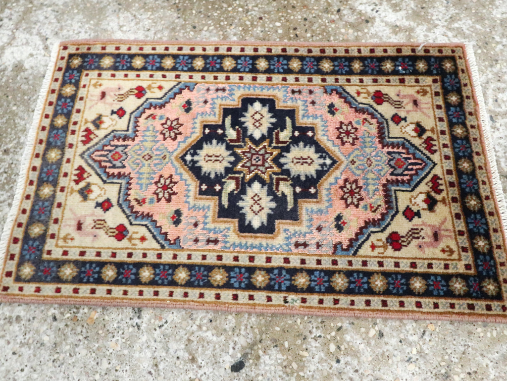 Vintage Persian Ardabil Rug (Pair: 2 of 2), No.27999 - Galerie Shabab
