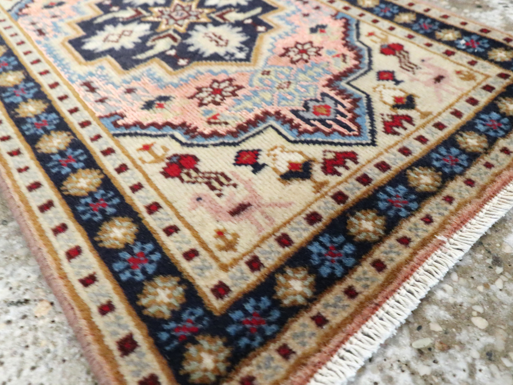 Vintage Persian Ardabil Rug (Pair: 2 of 2), No.27999 - Galerie Shabab