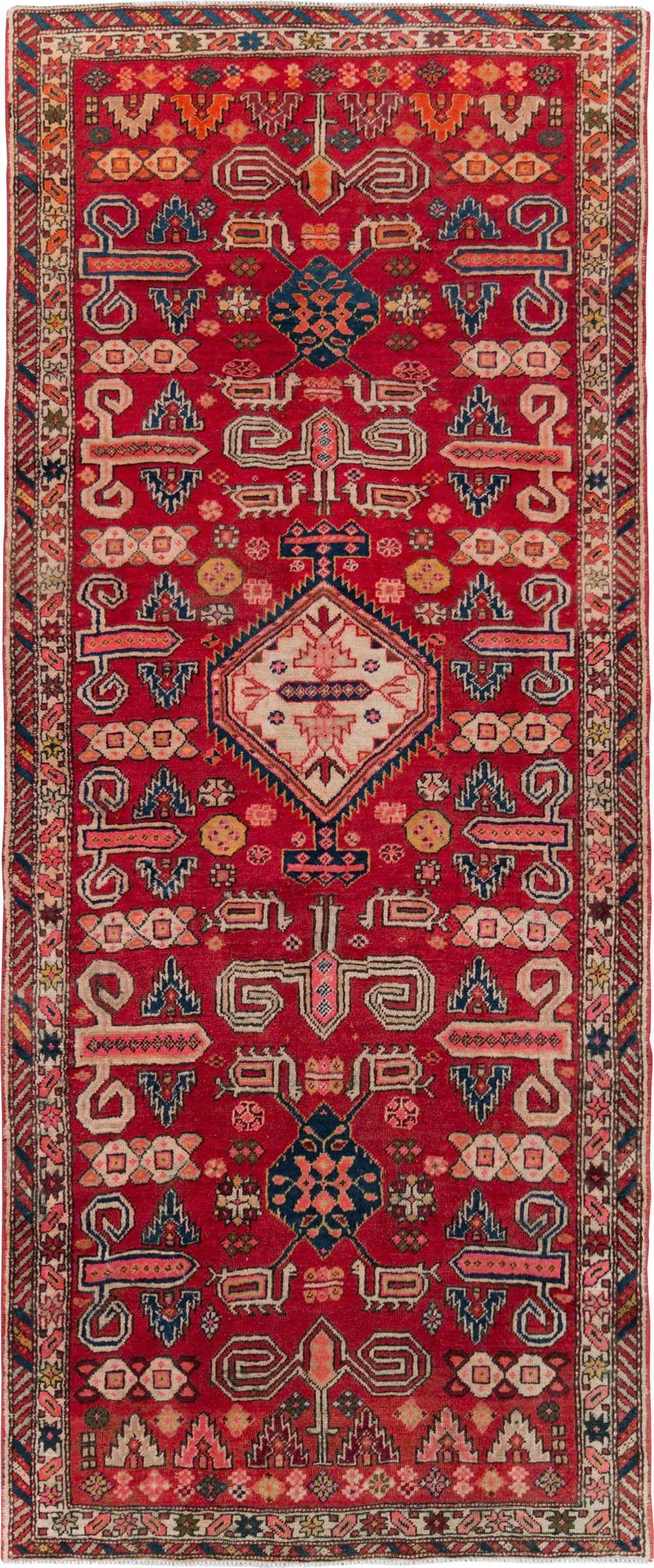 Vintage Persian Ardebil Rug, No.28000 - Galerie Shabab
