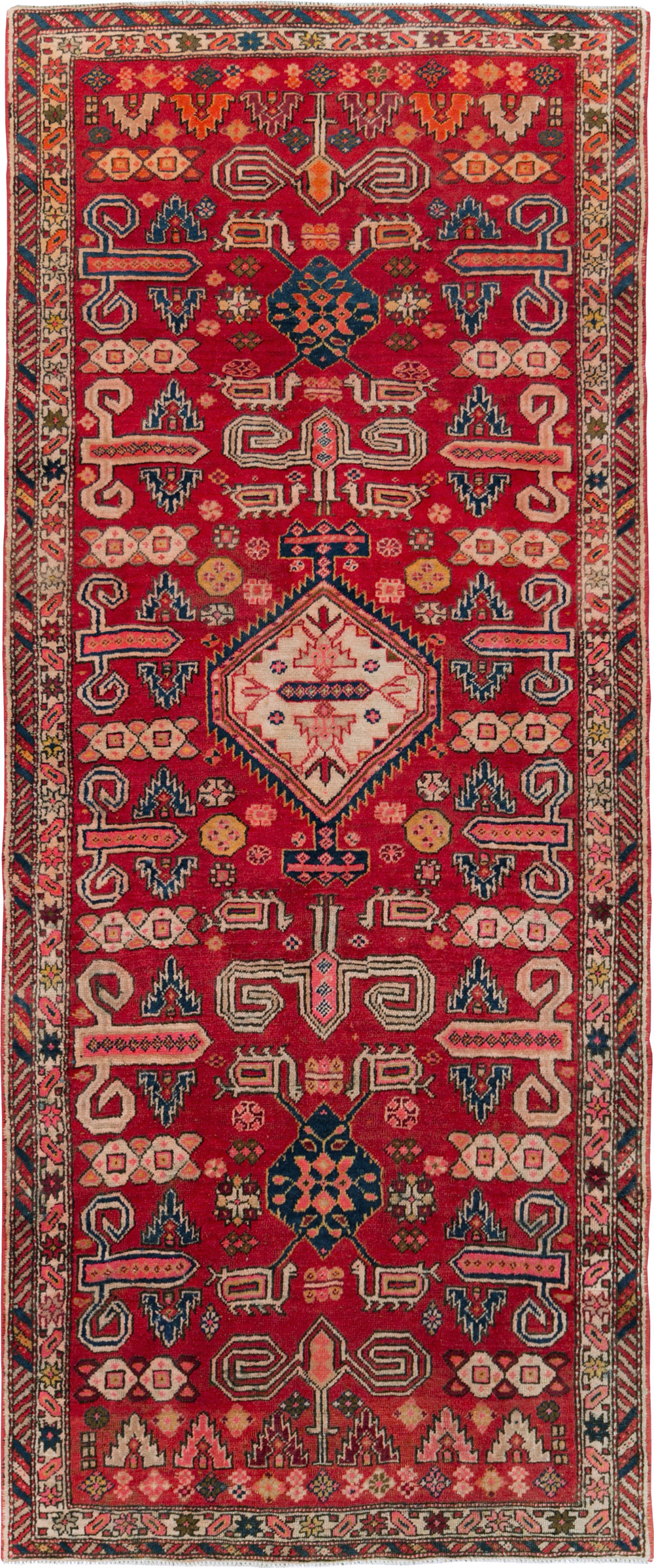 Vintage Persian Ardebil Rug, No.28000 - Galerie Shabab
