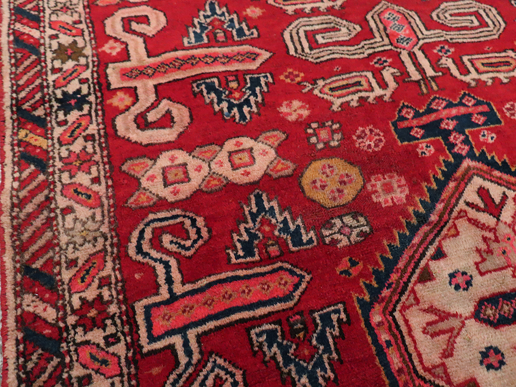 Vintage Persian Ardebil Rug, No.28000 - Galerie Shabab