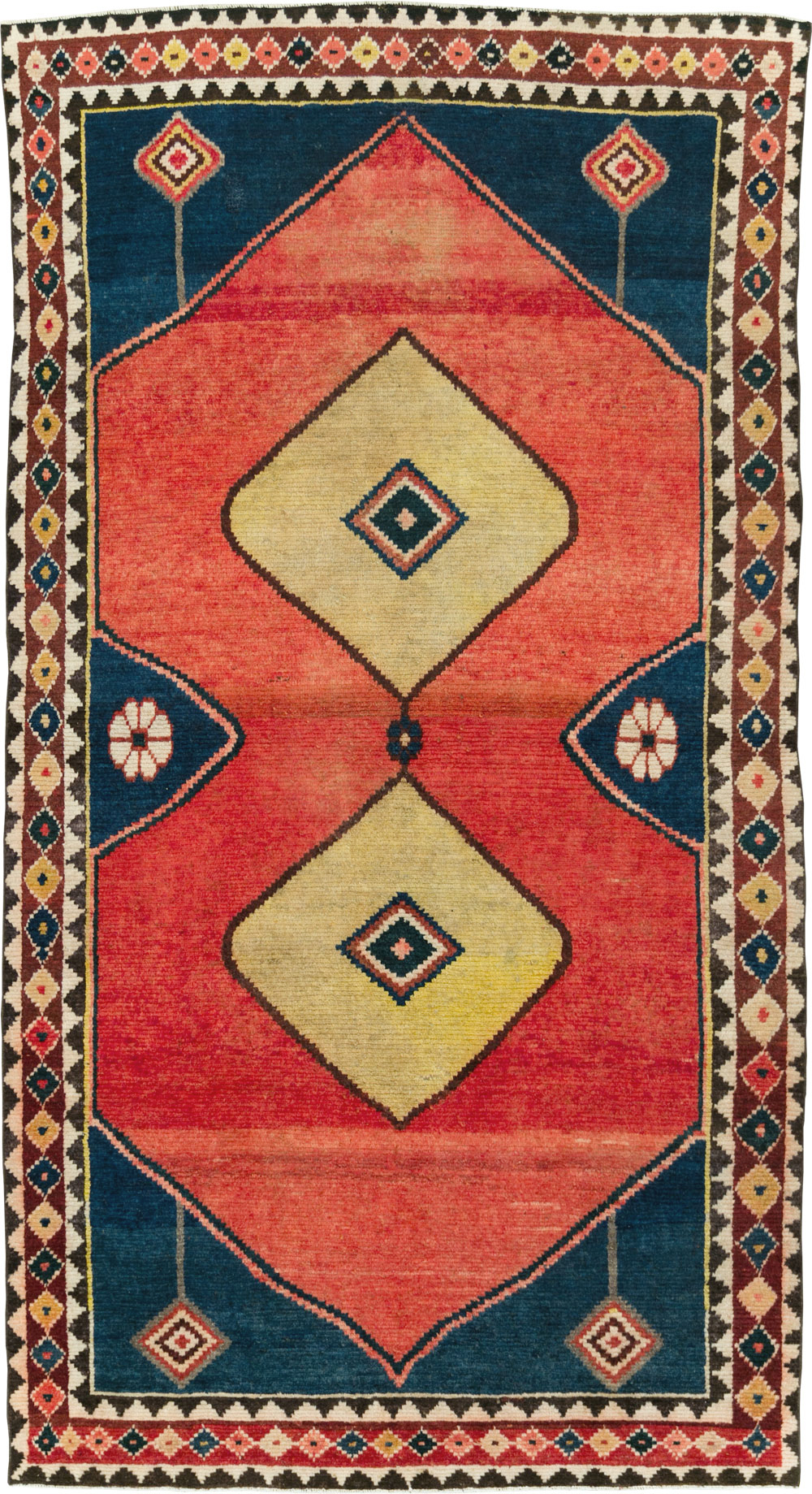 Tribal Persian Gabbeh Gallery Rug, No.28006 - Galerie Shabab