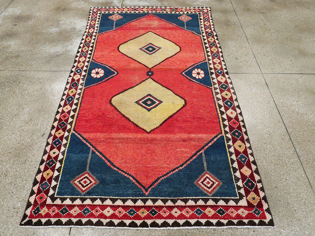 Tribal Persian Gabbeh Gallery Rug, No.28006 - Galerie Shabab