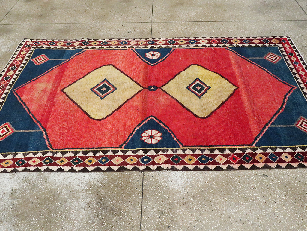 Tribal Persian Gabbeh Gallery Rug, No.28006 - Galerie Shabab