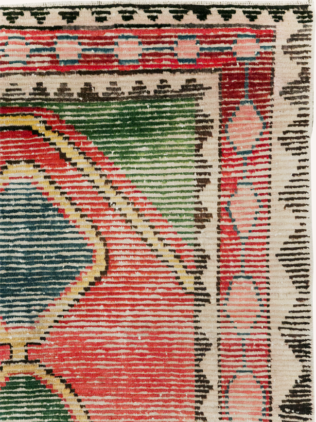 Vintage Persian Gabbeh Rug, No.28013 - Galerie Shabab