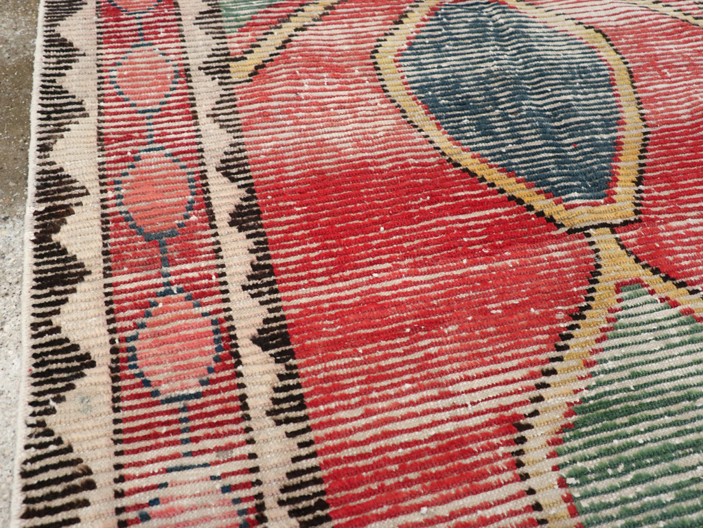 Vintage Persian Gabbeh Rug, No.28013 - Galerie Shabab