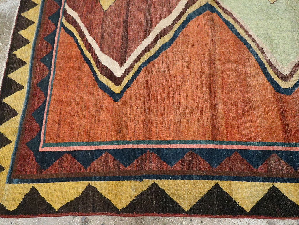 Vintage Persian Gabbeh Carpet, No.28015 - Galerie Shabab