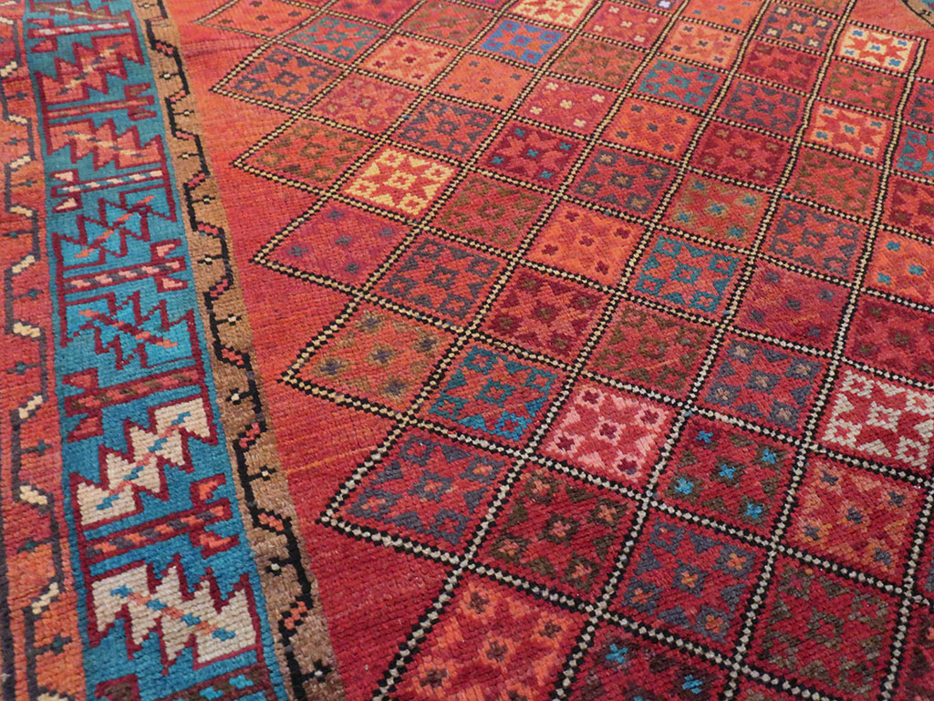 Vintage Persian Hamadan Runner, No.28016 - Galerie Shabab