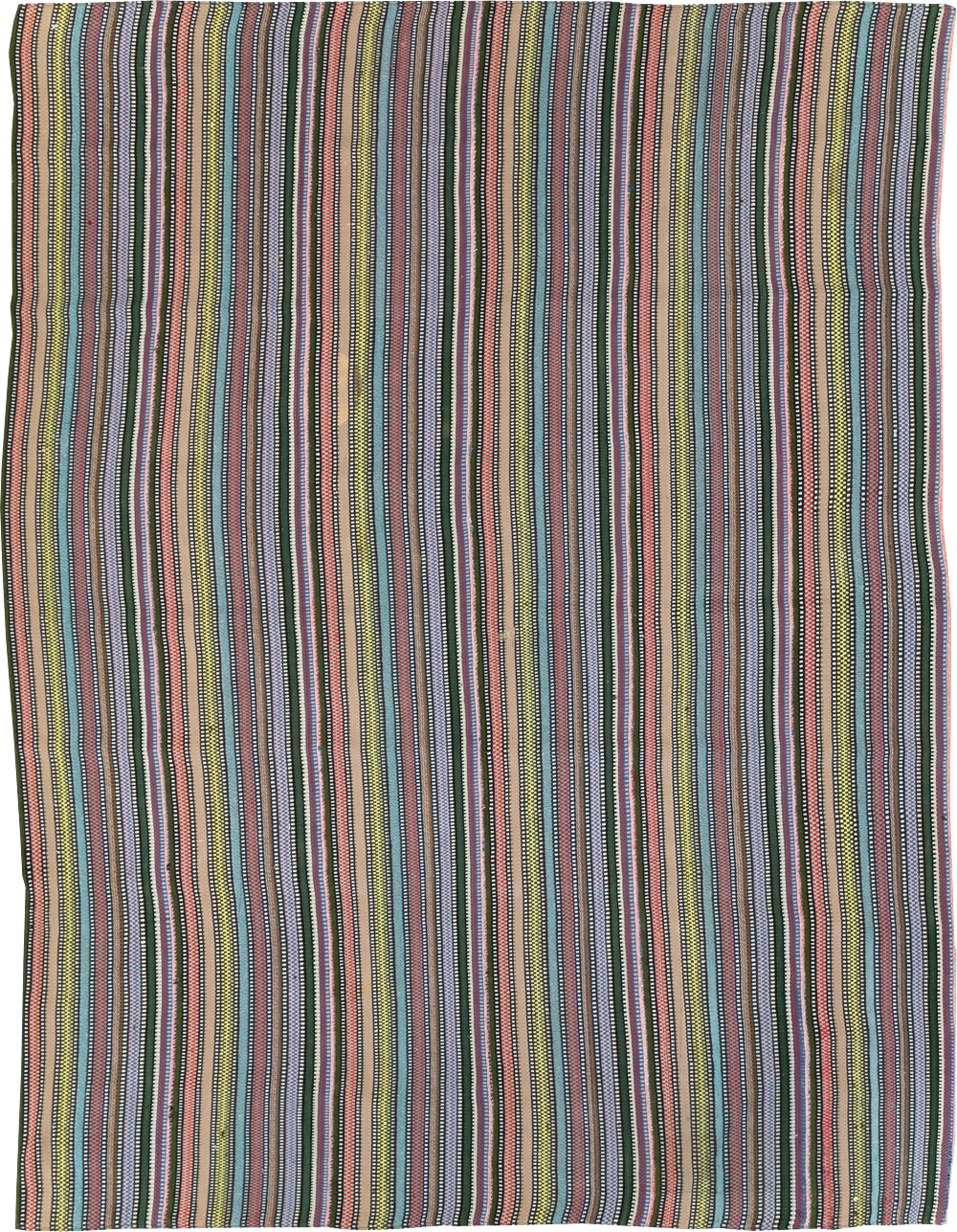 Vintage Persian Flatweave, No.28027 - Galerie Shabab