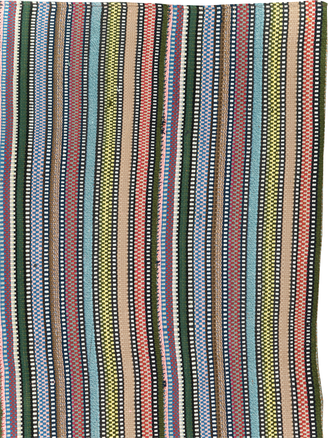 Vintage Persian Flatweave, No.28027 - Galerie Shabab