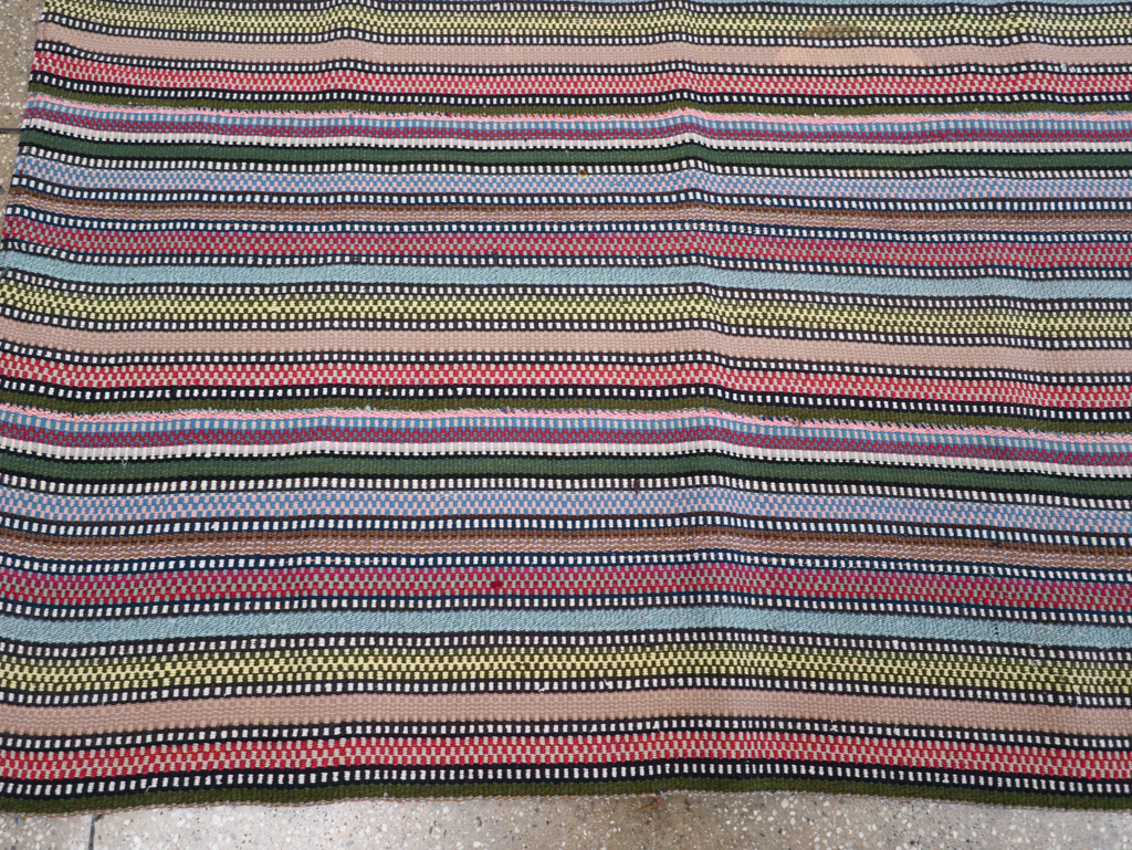 Vintage Persian Flatweave, No.28027 - Galerie Shabab