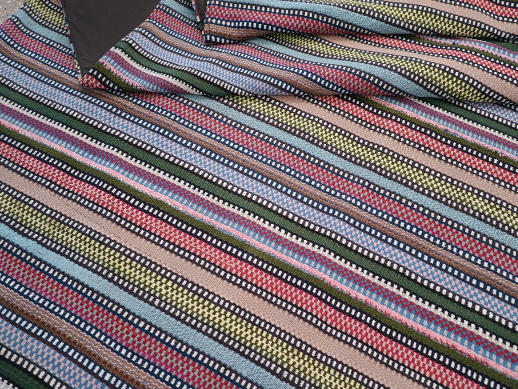 Vintage Persian Flatweave, No.28027 - Galerie Shabab