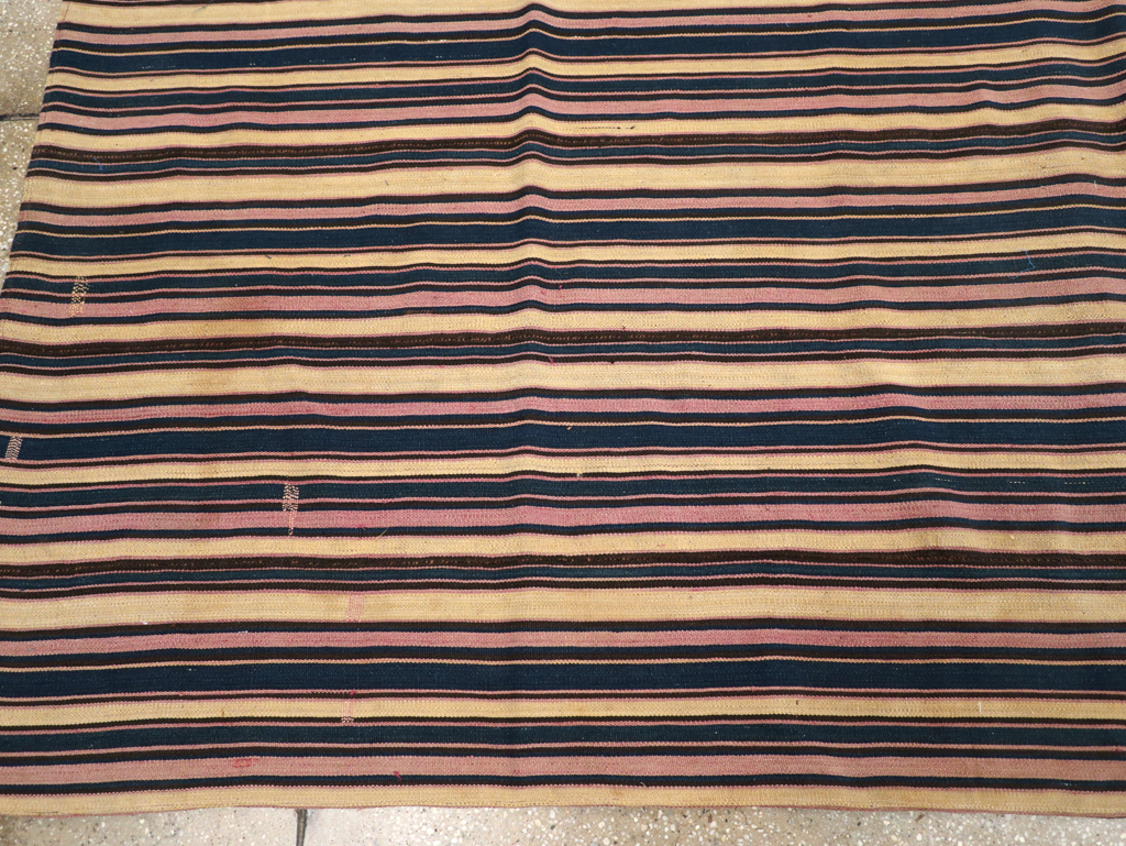 Vintage Persian Flatweave, No.28030 - Galerie Shabab