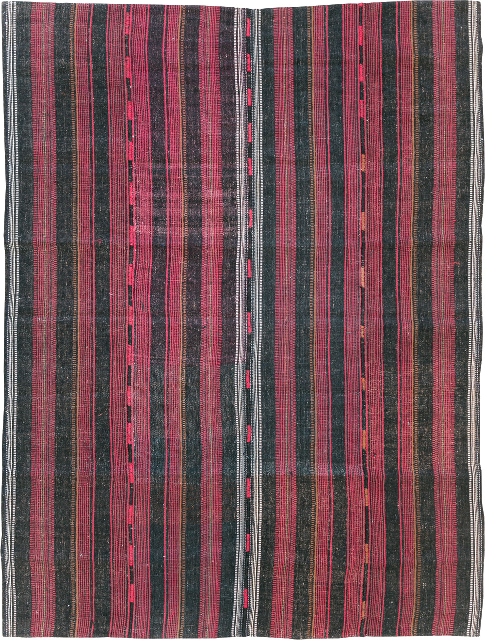 Vintage Persian Flatweave, No.28031 - Galerie Shabab