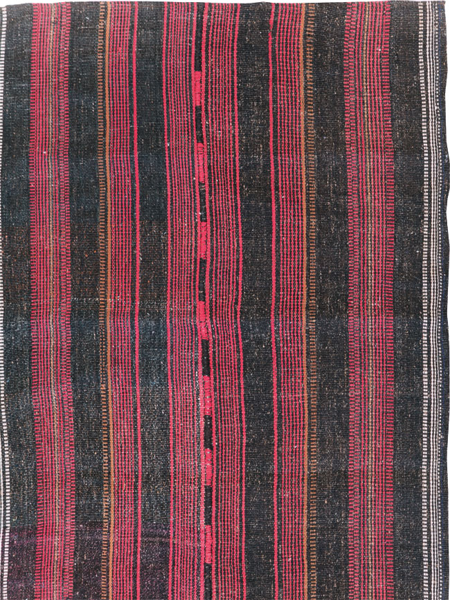 Vintage Persian Flatweave Kilim, No.28031 - Galerie Shabab