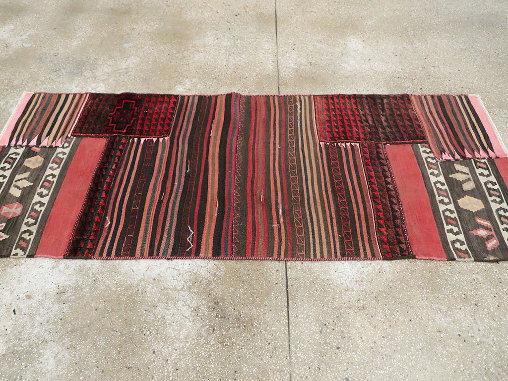 Vintage Persian Flatweave Kilim Rug, No.28047 - Galerie Shabab