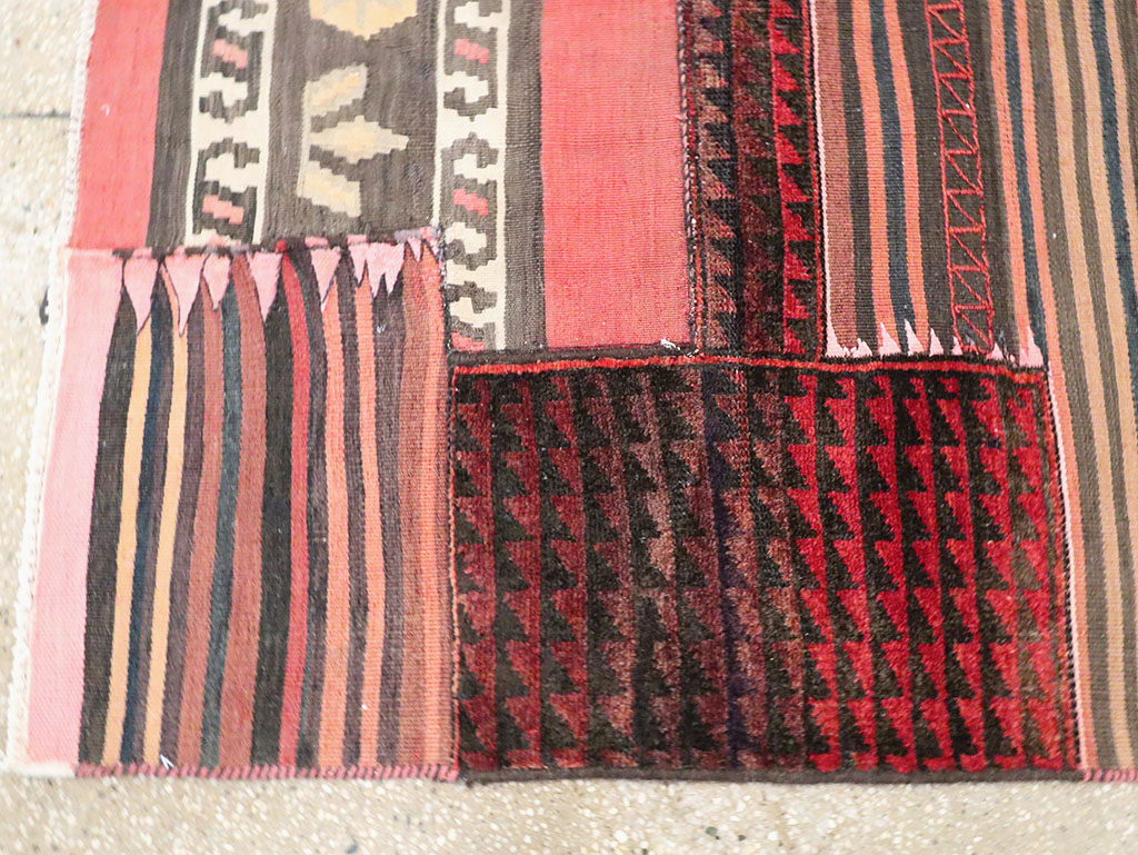 Vintage Persian Flatweave Kilim Rug, No.28047 - Galerie Shabab