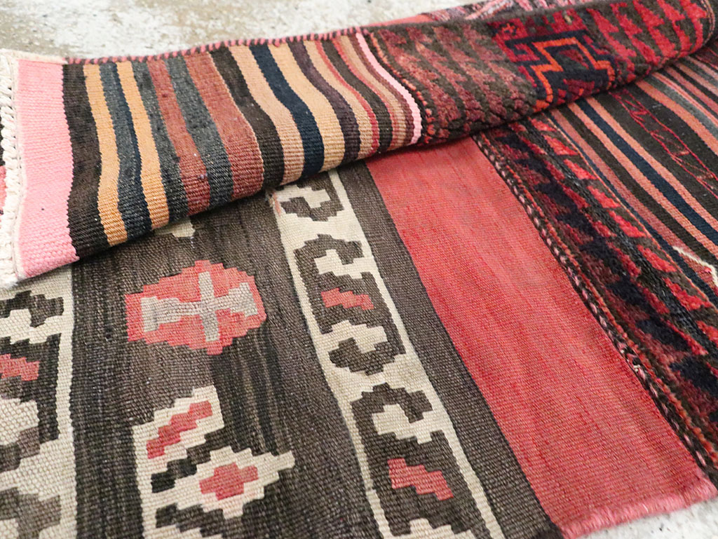 Vintage Persian Flatweave Kilim Rug, No.28047 - Galerie Shabab