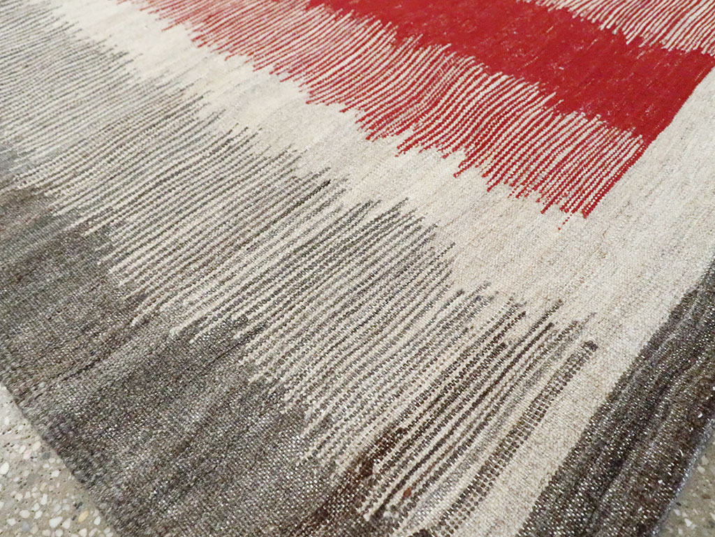 Modern Persian Flatweave Kilim, No.28054 - Galerie Shabab