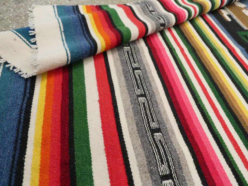 Vintage Persian Pictorial Kilim, No.28055 - Galerie Shabab