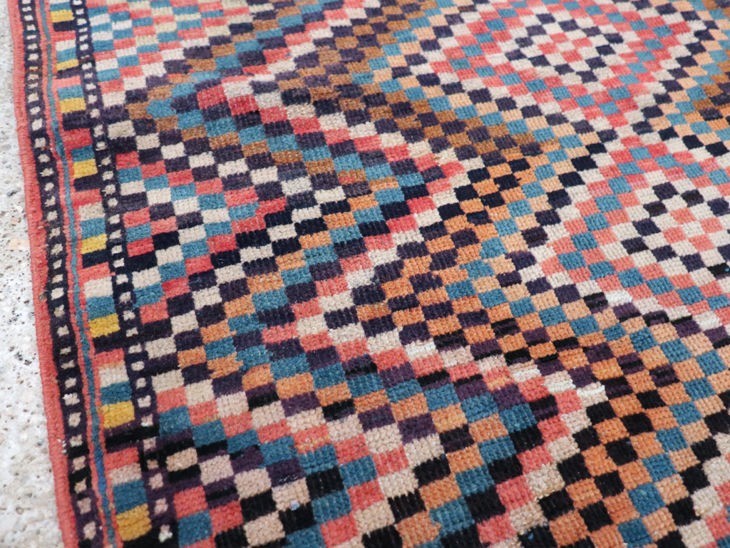 Vintage Persian Mahal Rug, No.28060 - Galerie Shabab