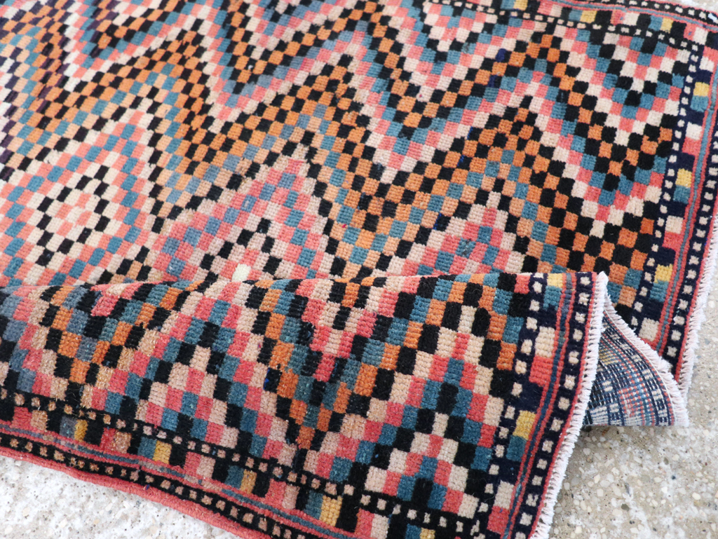 Vintage Persian Mahal Rug, No.28060 - Galerie Shabab