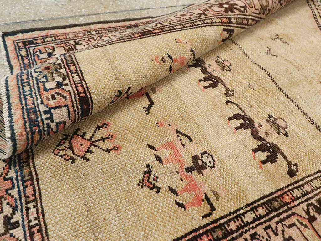 Antique Persian Serab Pictorial Runner, No.28065 - Galerie Shabab