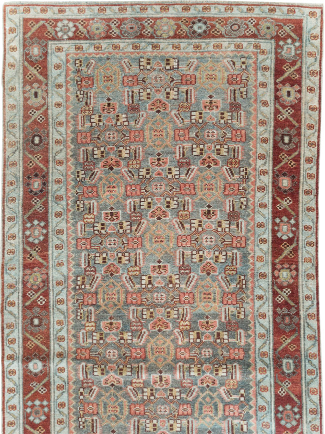 Vintage Persian Malayer Runner, No.28066 - Galerie Shabab