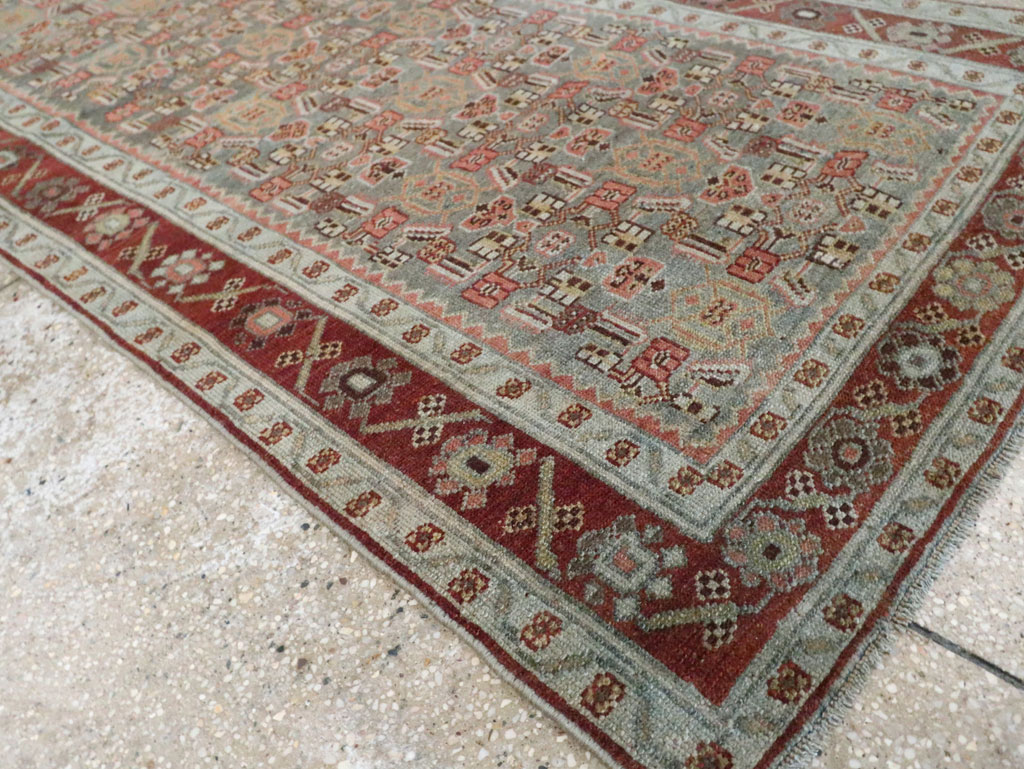 Vintage Persian Malayer Runner, No.28066 - Galerie Shabab