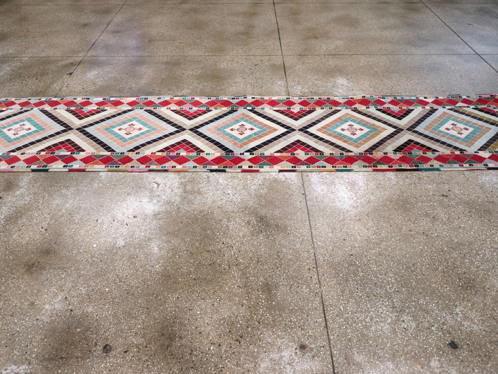 Vintage Persian Mashad Runner, No.28068 - Galerie Shabab