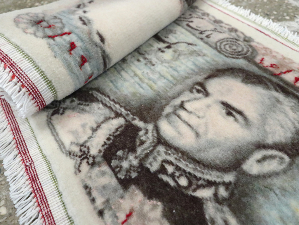 Persian Tabriz Pictorial Rug, No.28089 - Galerie Shabab