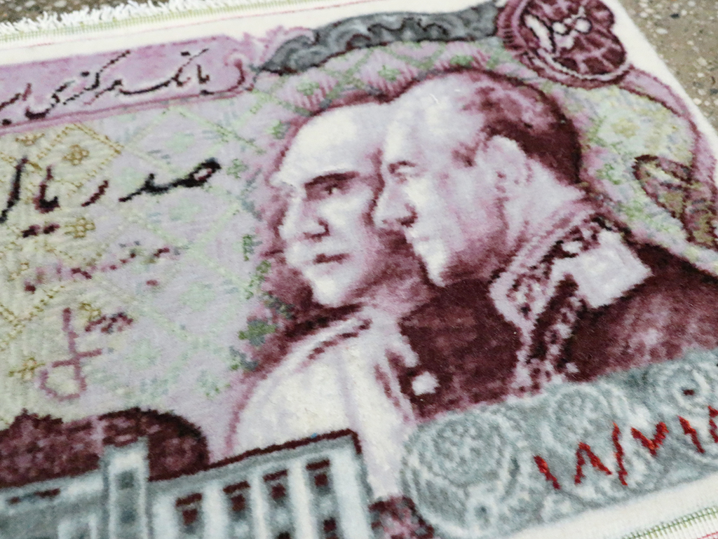 Persian Tabriz Pictorial Rug, No.28096 - Galerie Shabab