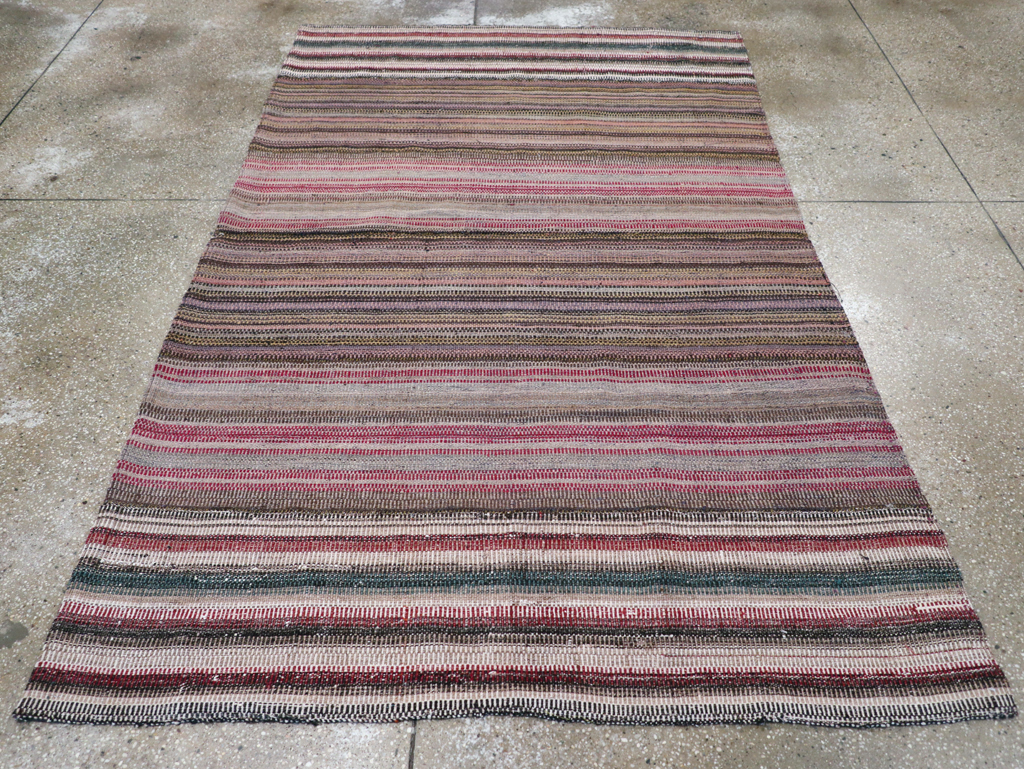 Vintage Persian Flatweave, No.28109 - Galerie Shabab