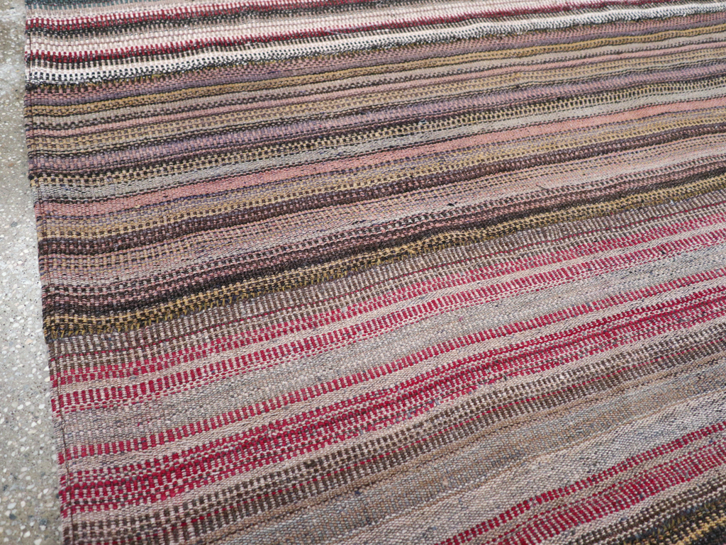 Vintage Persian Flatweave, No.28109 - Galerie Shabab