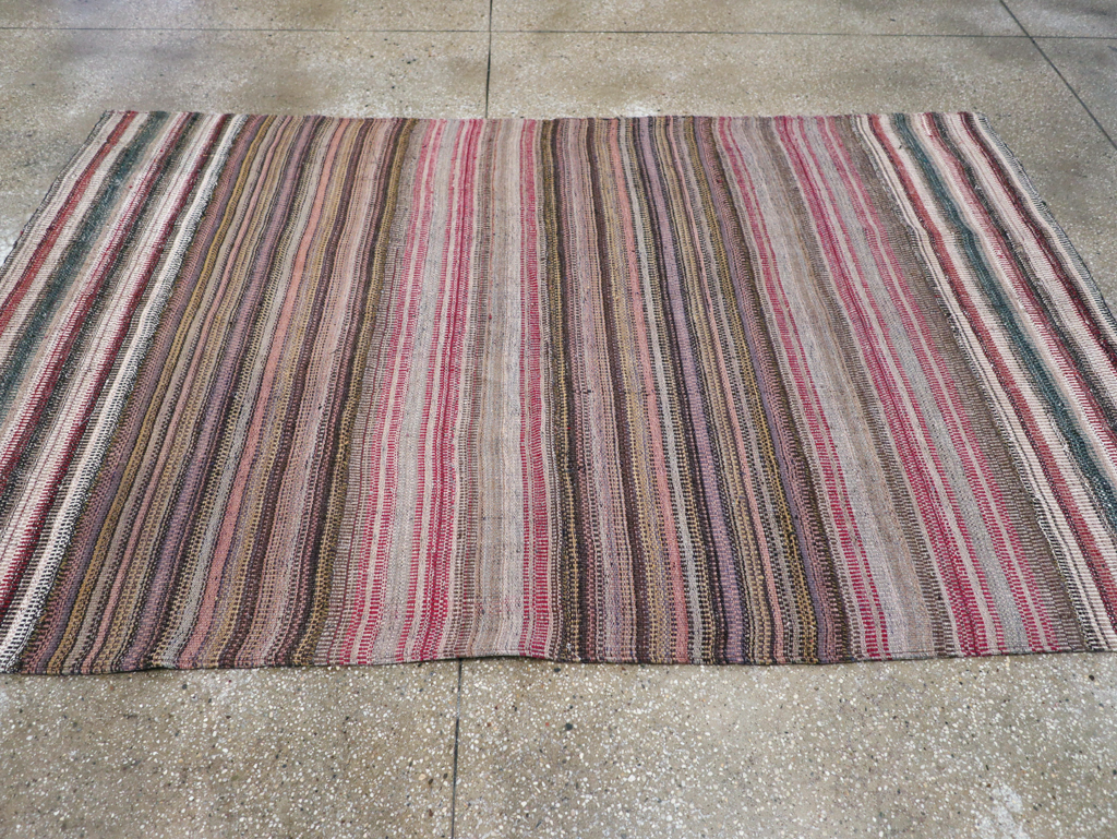 Vintage Persian Flatweave, No.28109 - Galerie Shabab