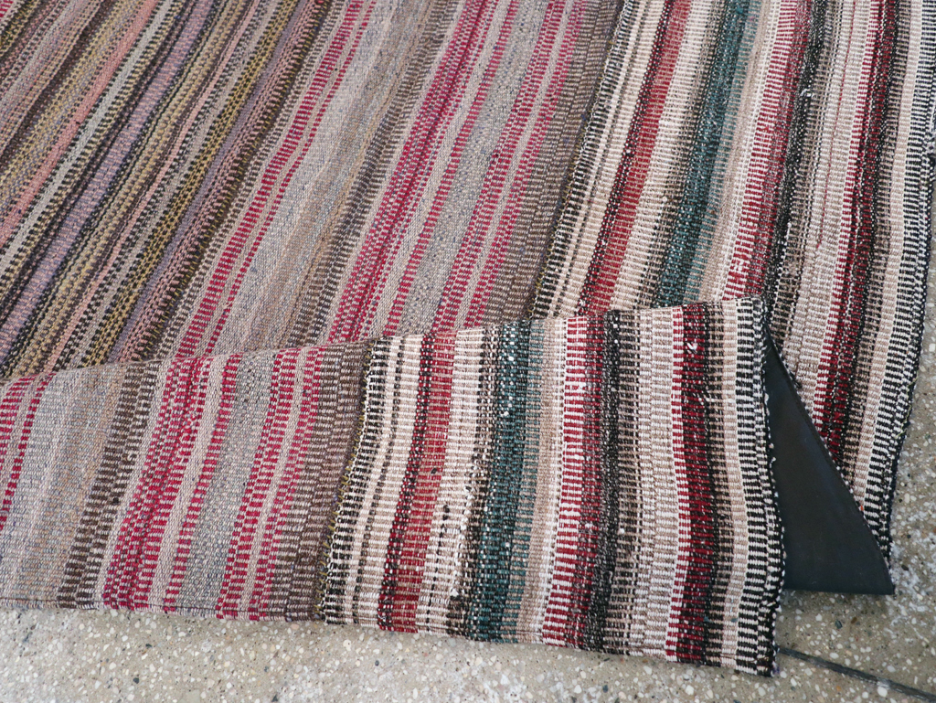 Vintage Persian Flatweave, No.28109 - Galerie Shabab