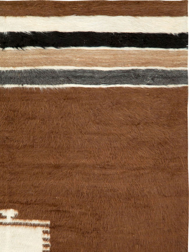 Vintage Turkish Mohair Rug, No.28115 - Galerie Shabab