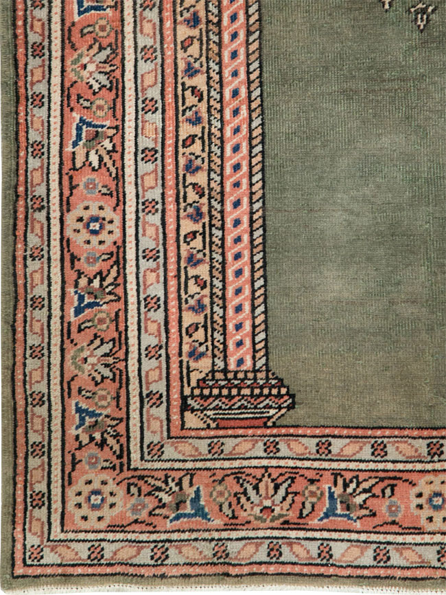 Vintage Turkish Sivas Rug, No.28116 - Galerie Shabab